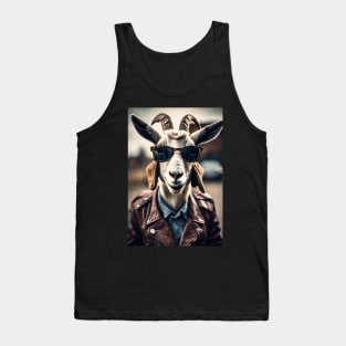 funny goat Tank Top